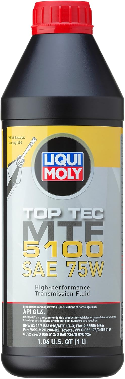 Amazon.com: Liqui Moly Top Tec MTF 5100 SAE 75W | 1 L | Gear Oil ...